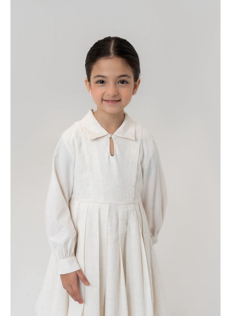 Obaha A classic white dress - Image 1